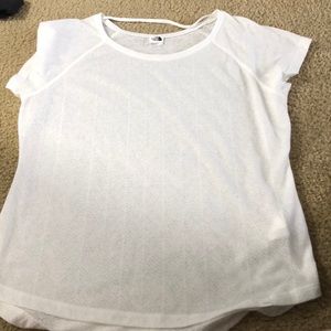 The North Face short sleeve see though top